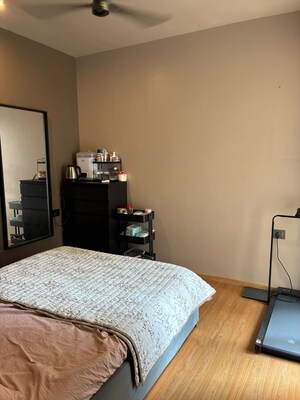 Bedroom in 2 BHK Apartment at Runwal Eirene, Balkum Pada – for Sale
