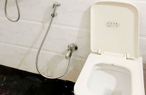 Bathroom in  Pg at DB Orchid Suburbia, Kandivali West – for Rent