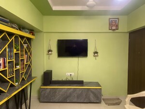 Tv Room in 1 BHK Apartment at Agarwal Estate, Thane West – for Sale