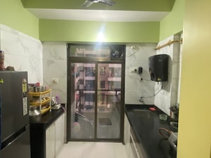 Kitchen in 1 BHK Apartment at Agarwal Estate, Thane West – for Sale