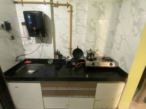 Kitchen in 1 BHK Apartment at Agarwal Estate, Thane West – for Sale