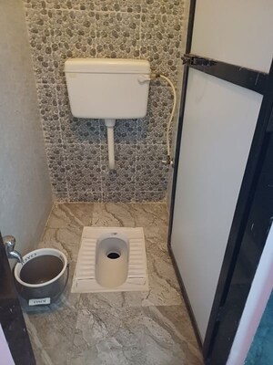 Bathroom in 1 RK Apartment at Gharonda Housing, Ghansoli – for Rent