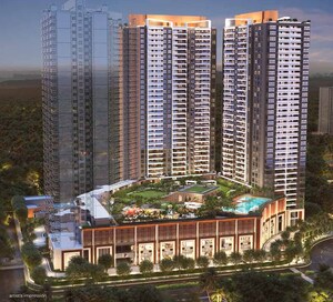 3 BHK Apartment – Exterior View View at Kolte Patil Life Republic Canvas, Hinjewadi - for Sale