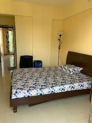 Bedroom in 2 BHK Apartment at Mahavir Heritage CHS, Kharghar Sector 35g – for Rent