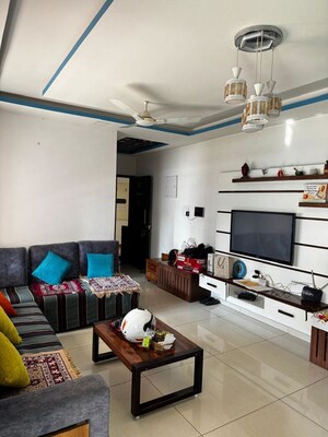 Bedroom in 2 BHK Apartment at Kunal Belleza, Bavdhan – for Rent
