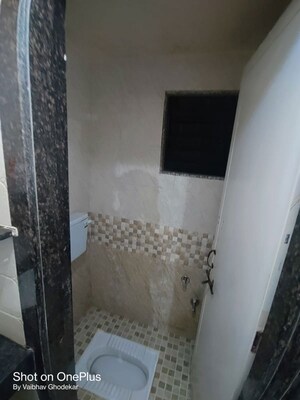 Bathroom in 1 RK Apartment at Gharonda Housing, Ghansoli – for Rent