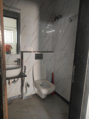 Bathroom in 4 BHK Apartment at Kumara Sampurna, Seshadripuram – for Rent