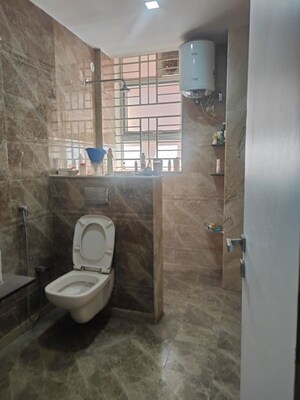 Bathroom in 4 BHK Apartment at Kumara Sampurna, Seshadripuram – for Rent