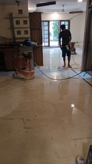 Bathroom in 3 BHK Apartment at Neeladri Mahal, Jayamahal Extn – for Rent
