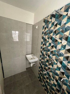 Bathroom in 2 BHK Apartment at Aswani Galaxy, Wakad – for Rent
