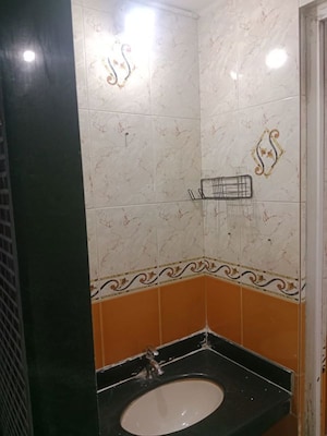 Bathroom in 1 BHK Apartment at Gharonda Housing, Ghansoli – for Rent