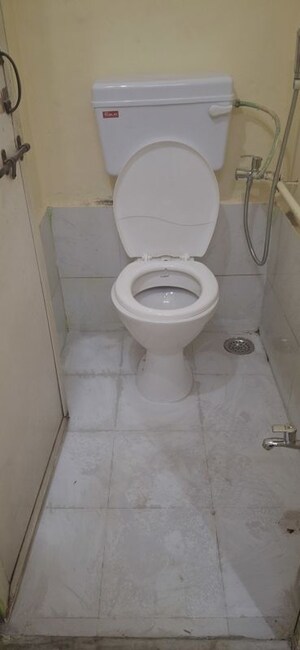 Bathroom in 1 RK Apartment at Gharonda Housing, Ghansoli – for Rent