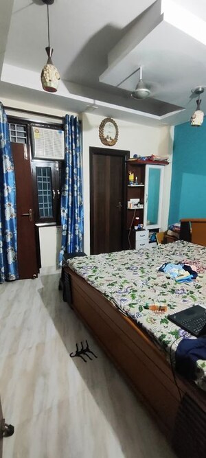 Bedroom in 2 BHK Builder Floor at Mahavir Enclave – for Sale