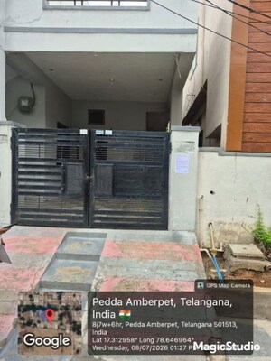  Independent House – Exterior View View at Hayathnagar - for Sale