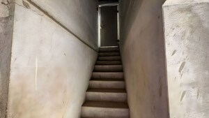Staircase in  Independent House at Jawaharnagar – for Sale