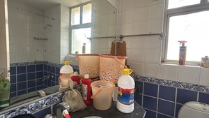 Bathroom in 3 BHK Apartment at Eros Wembley Estate, Sector 50 – for Rent