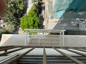Balcony in 1 BHK Apartment at Colo Color Rise, Dadar West – for Rent