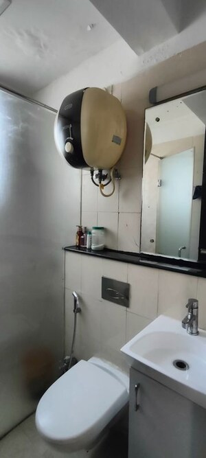 Bathroom in 4 BHK Apartment at Brisk Lumbini Terrace Homes, Sector 109 – for Rent