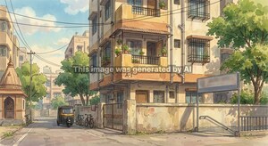  Apartment – Exterior View View at Vaiduwadi - for Sale