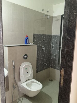 Bathroom in 2 BHK Apartment at K Raheja Sterling, Mohammadwadi – for Rent