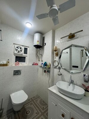 Bathroom in 2 BHK Apartment at The Retreat Gurgaon, Sector 41 – for Rent