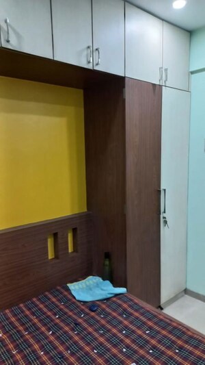 Bedroom in 1 BHK Apartment at Sector 4 Kopar Khairane – for Rent