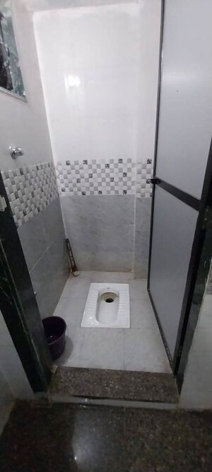 Bathroom in 1 RK Apartment at Ghansoli Sector 4 – for Rent