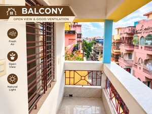 Balcony in 2 BHK Apartment at Gora Bazar – for Sale