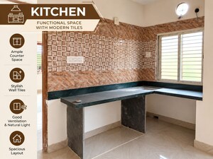 Kitchen in 2 BHK Apartment at Gora Bazar – for Sale