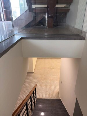 Staircase in 5 BHK Independent House at Aerocity – for Sale