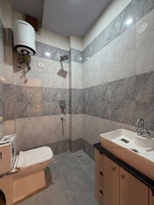 Bathroom in Studio Builder Floor at Sushant Lok I – for Rent