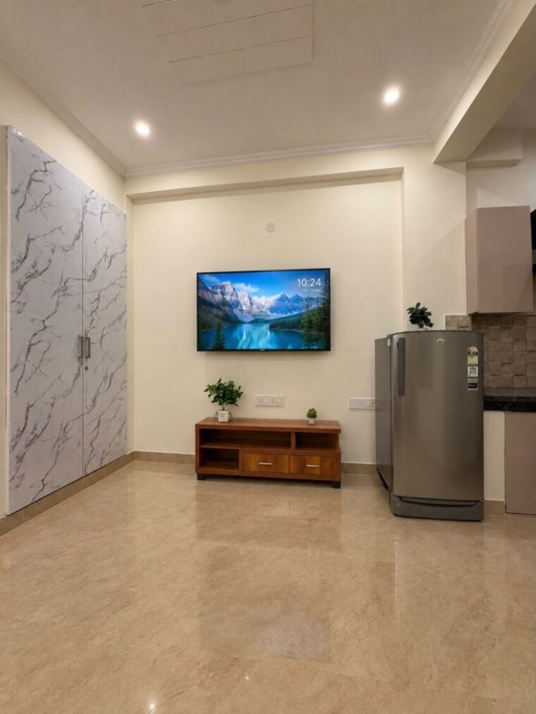 Living Room, sushant lok i Studio 858 Sq.Ft. Builder Floor In Sushant Lok I Gurgaon 10783718