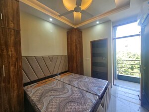 Bedroom in 2 BHK Builder Floor at Sushant Lok I – for Rent