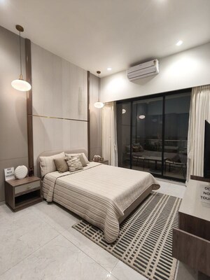 Bedroom in 3 BHK Apartment at Satyam Grand Atlantis, Kharghar Sector 36 – for Sale