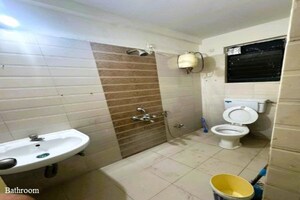 Bathroom in 2 BHK Apartment at Gurukrupa Astter, Wadgaon Sheri – for Rent