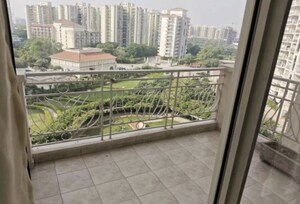 Balcony in 3 BHK Apartment at DLF Regal Gardens, Sector 90 – for Rent
