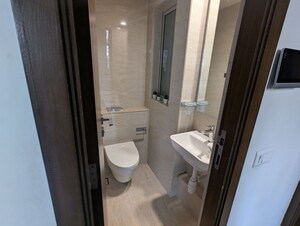 Bathroom in 1 BHK Apartment at Hiranandani Regent Hill, Powai – for Rent