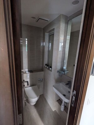 Bathroom in 1 BHK Apartment at Hiranandani Regent Hill, Powai – for Rent