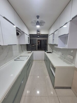 Kitchen in 1 BHK Apartment at Mahape – for Rent