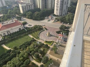 Balcony in 3 BHK Apartment at DLF Regal Gardens, Sector 90 – for Rent