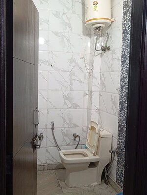 Bathroom in 1 BHK Builder Floor at Sant Nagar – for Rent