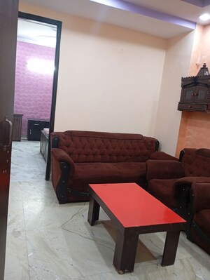 Living Room in 1 BHK Builder Floor at Sant Nagar – for Rent