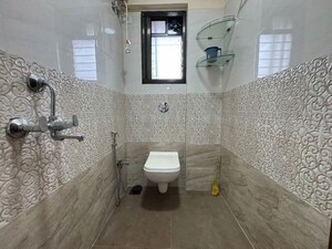 Bathroom in 2 BHK Apartment at Parivar CHS Santacruz West, Santacruz West – for Rent