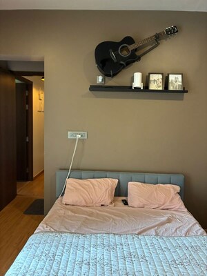 Bedroom in 2 BHK Apartment at Runwal Eirene, Balkum Pada – for Sale