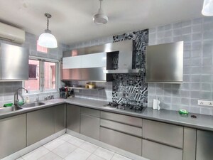 Kitchen in 3 BHK Builder Floor at Panchsheel Park – for Rent