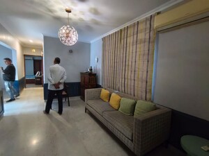 Living Room in 3 BHK Builder Floor at Panchsheel Park – for Rent