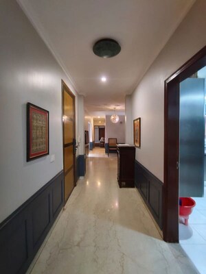 Building Lobby in 3 BHK Builder Floor at Panchsheel Park – for Rent