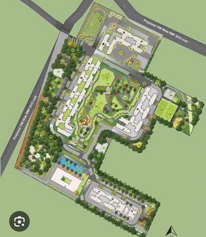 Master Plan in 3 BHK Apartment at Godrej Park Retreat, Sarjapur Road – for Sale