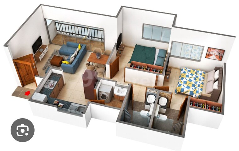 Floor Plan, godrej-park-retreat 3 Bedroom 1700 Sq.Ft. Apartment In Sarjapur Road Bangalore 10777366