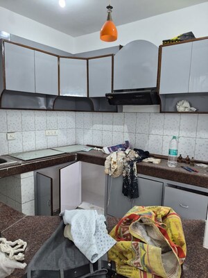 Staircase in 3 BHK Builder Floor at Mehrauli – for Rent